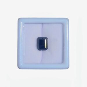 NEW Elite Silver Shungite Octagon Gemstone 2.56 ctw